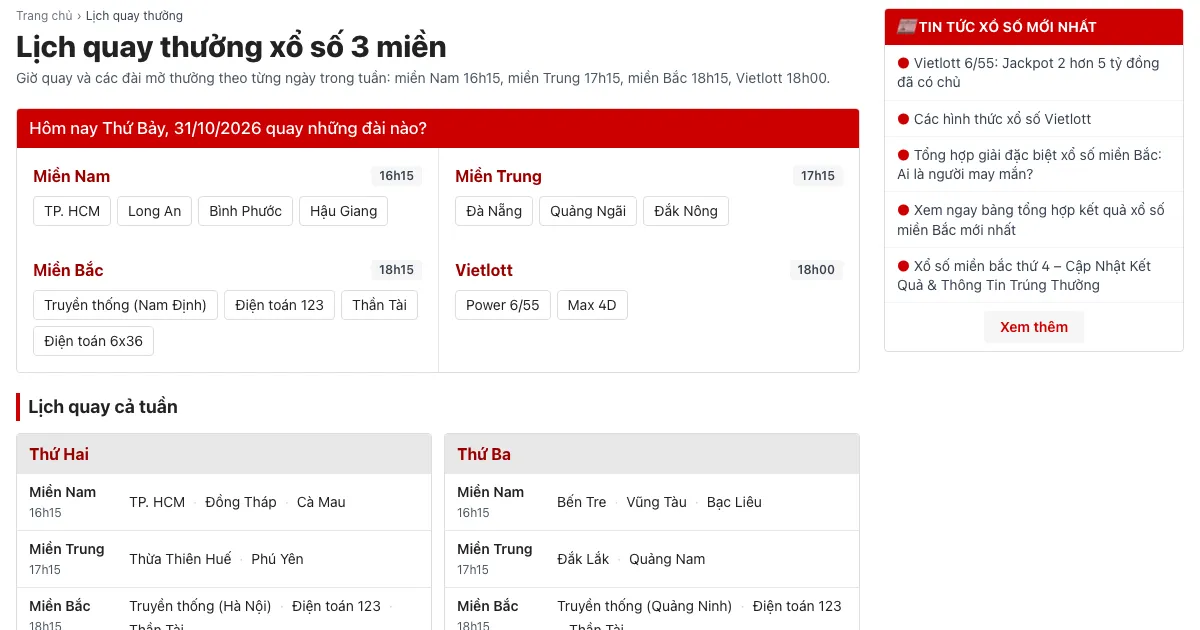 Thời hạn lĩnh thưởng vé số: 30 ngày hay 60 ngày?